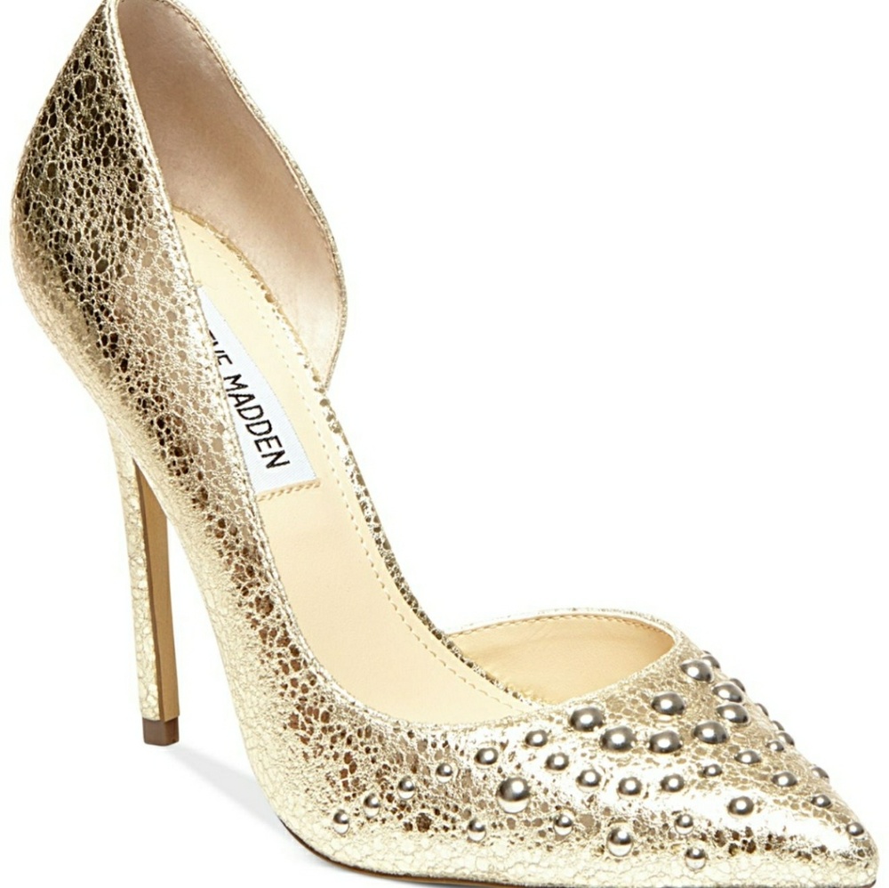 Gold stiletto